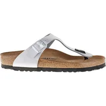 Birkenstock Gizeh Birko-Flor silver 39