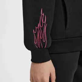Nike Hoodie Black/Hyp Pink/Met Gold 147-158