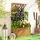 Outsunny Hochbeet Pflanzkasten mit Rankgitter 64 x 33 cm Holz
