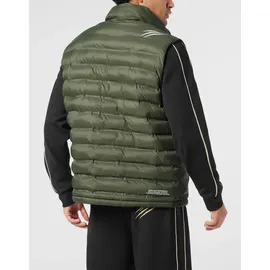 Plein Sport Kurze Weste, Größe L grün 65 military),