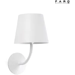 Faro Outdoor LED Wandleuchte TOC 8W, 3000K, IP65, weiß matt FAR-70780