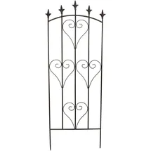 Hti-Living Rankgitter 3er Set 0,80 x 44 cm Schwarz