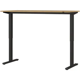 bümö Schreibtisch Andratx Eiche / Schwarz