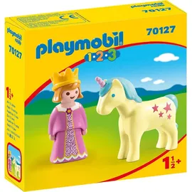 Playmobil 1.2.3 Prinzessin mit Einhorn 70127