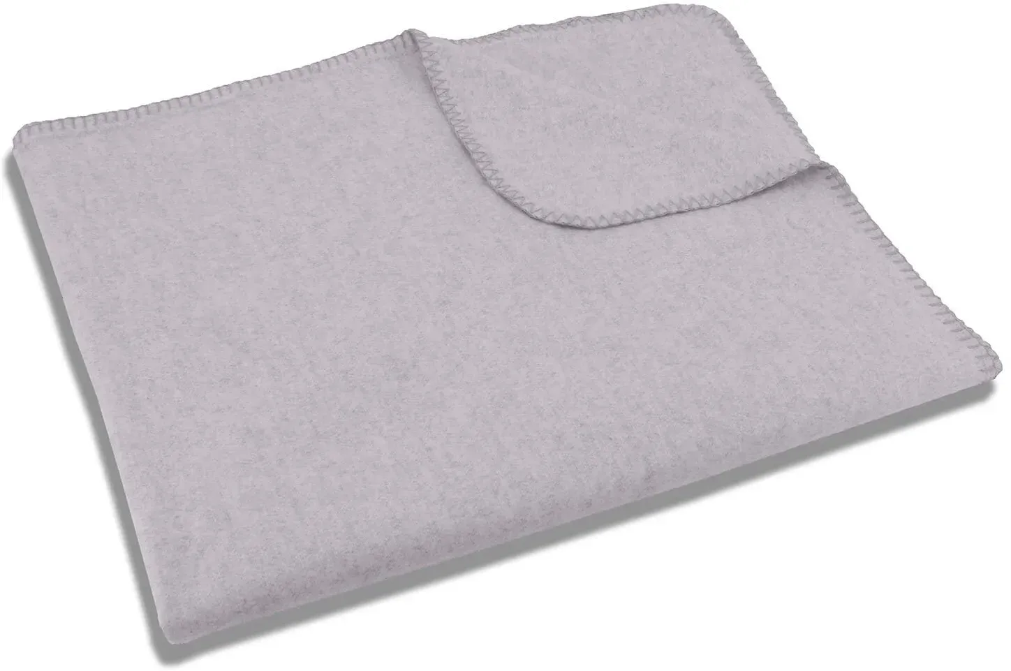 Setex Uni Sofadecke Kuscheldecke 150x200 cm | grau - grau