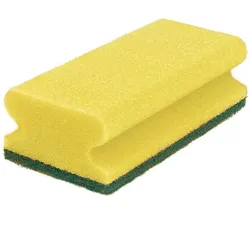 Sito Padschwamm Vlies mit Griff  extra stark 150 x 70 x 45 mm gelb / grün