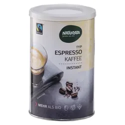 Naturata Espresso Bohnenkaffee, instant, Dose bio