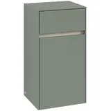 Villeroy & Boch Villeroy und Boch Collaro Seitenschrank C03200AF 40,4x74,8x34,9cm, Anschlag links, soft green