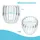 Intirilife Doppelwandiges Thermo Glas Set 4-tlg. 0,19 l