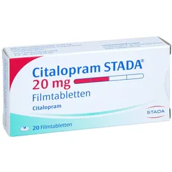 Citalopram Stada 20 mg Filmtabletten 20 St