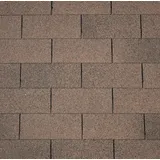 Easy Rechteck-Dachschindeln 80 x 33,6 cm Braun