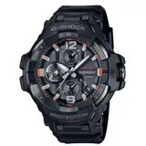 Casio G-SHOCK Gravitymaster Dual Time Solar Herrenuhr - Silber/Silber