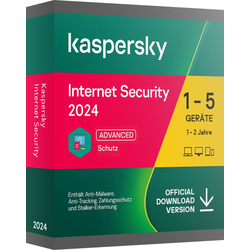 Kaspersky Internet Security 2024 PC/MAC/Android | 2 Jahre / 2 Jahre