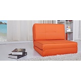 sesselseller 24 Relaxsessel Schlafsessel klein orange