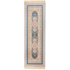 Morgenland Orientteppich »Orientteppich - Akghar - läufer«, rechteckig, blau
