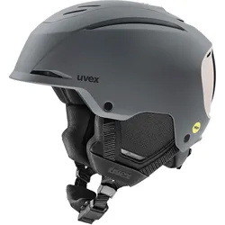 uvex resolution Mips Skihelm rhino-warm grey matt - 52-55cm