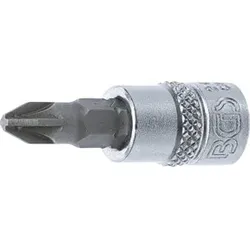 BGS Bit-Einsatz Antrieb Innenvierkant 6,3 mm Kreuzschlitz PZ2