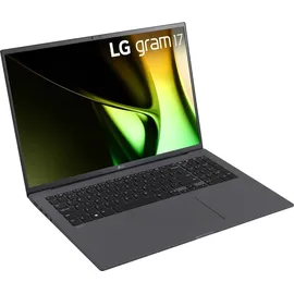 LG gram 17" 2024 Ultra 5 125H 8 GB RAM 512 GB SSD Grau 17Z90S-G.AP56G