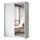 lookway Schiebetürenschrank Camaro II 150 x 215 x 59 cm Weiß