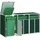 vidaXL Mülltonnenbox 216 x 81 x 115 cm grün