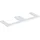 Geberit One 135x3x47cm, w/lack. ma, Ausschn zweifach