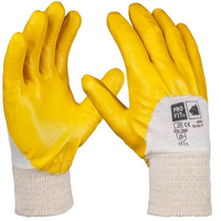 Standard Nitril-Handschuh| gelb| Gr. 10
