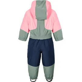 KILLTEC Overall "FIOS 21 MNS ONPC", Mädchen, Gr. 110/116, Normalgrößen, pink (hellpink), Obermaterial: 100% Polyester.Futter: 100% Polyester, FIRST INSTINCT BY KILLTEC, Overalls Overall, Wind- und wasserdichter Overall mit reflektierenden Elementen