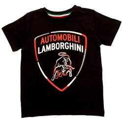 Automobili Lamborghini Kids Print-Shirt Automobili Lamborghini KIDSwear T-Shirt Maxi Logo schwarz