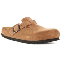 Birkenstock Boston Bs aus braunem Wildleder | Schmale Passform – 5,5 UK – 39 EU – 8/8,5 F US / Braun - Braun - 39