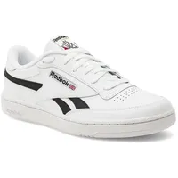 Reebok Club C Revenge Sneaker,Ftwwht Black Ftwwht,45.5 EU