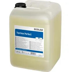 ECOLAB Toprinse Perfect Klarspüler, Liefert glänzende Spülergebnisse und sorgt für eine schnelle Trocknung, 20 kg - Kanister