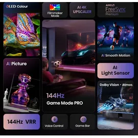 Hisense 50E7Q PRO 50" 4K QLED Smart TV