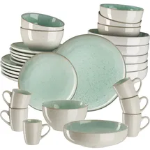 Tectake Mare Kombiservice 30-tlg. grün