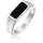 KUZZOI Ring 925 Sterling Silber in Silber | Gr.: 60