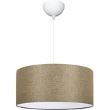 lux.pro Sutton 1-flg. Ø38 cm rund/beige