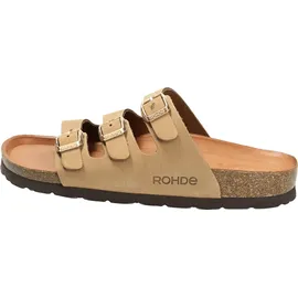 ROHDE Klassische Pantoletten für Damen, beige, Größe 43 EU