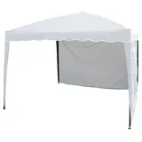 VCM Gartenpavillon 2,96 x 2,5 m Weiß/Grau