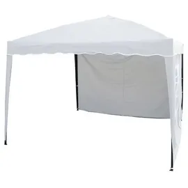 VCM Gartenpavillon 2,96 x 2,5 m Weiß/Grau
