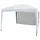 VCM Gartenpavillon 2,96 x 2,5 m Weiß/Grau