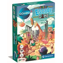 CLEMENTONI Galileo Escape Game Junior Flucht aus dem Zoo deutsche Version