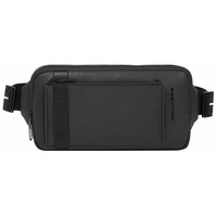 Piquadro David Gürteltasche RFID Schutz Leder 28 cm black