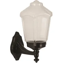 Wellhome Wandapplikation für den Außenbereich, in schwarz, 25x20x34cm WellHome Baikal