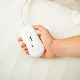 InnovaGoods Elektrisches Wärmeunterbett 80 x 150 cm Weiß