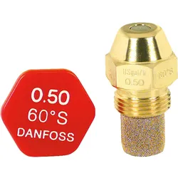 Ölbrennerdüse Danfoss 45°, Vollkegel, Durchsatz 0,60 Gal/h