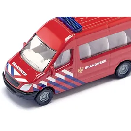 Siku 0808003 - Feuerwehr Transporter rot 1:32