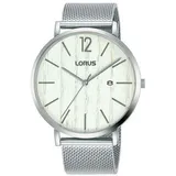 LORUS Herrenuhr Analog Silber Edelstahl Minimalistisch Stil RH997MX9