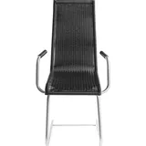 WK Wohnen »WK 7401« () Rundrohrgestell in Edelstahloptik, Vollgeflecht, mit Armlehne