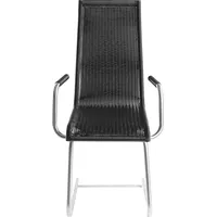 WK Wohnen »WK 7401« () Rundrohrgestell in Edelstahloptik, Vollgeflecht, mit Armlehne