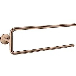 hansgrohe Axor Handtuchhalter 42822300 490mm, zweiarmig, schwenkbar, Wandmontage, polished red gold