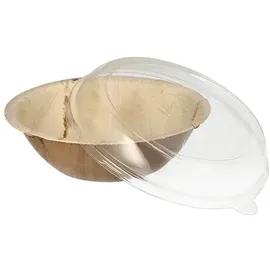 Papstar Palmblatt-Schale eckig beige 5 cm x 14 cm x 20 cm 400 ml 10-teiliges Set